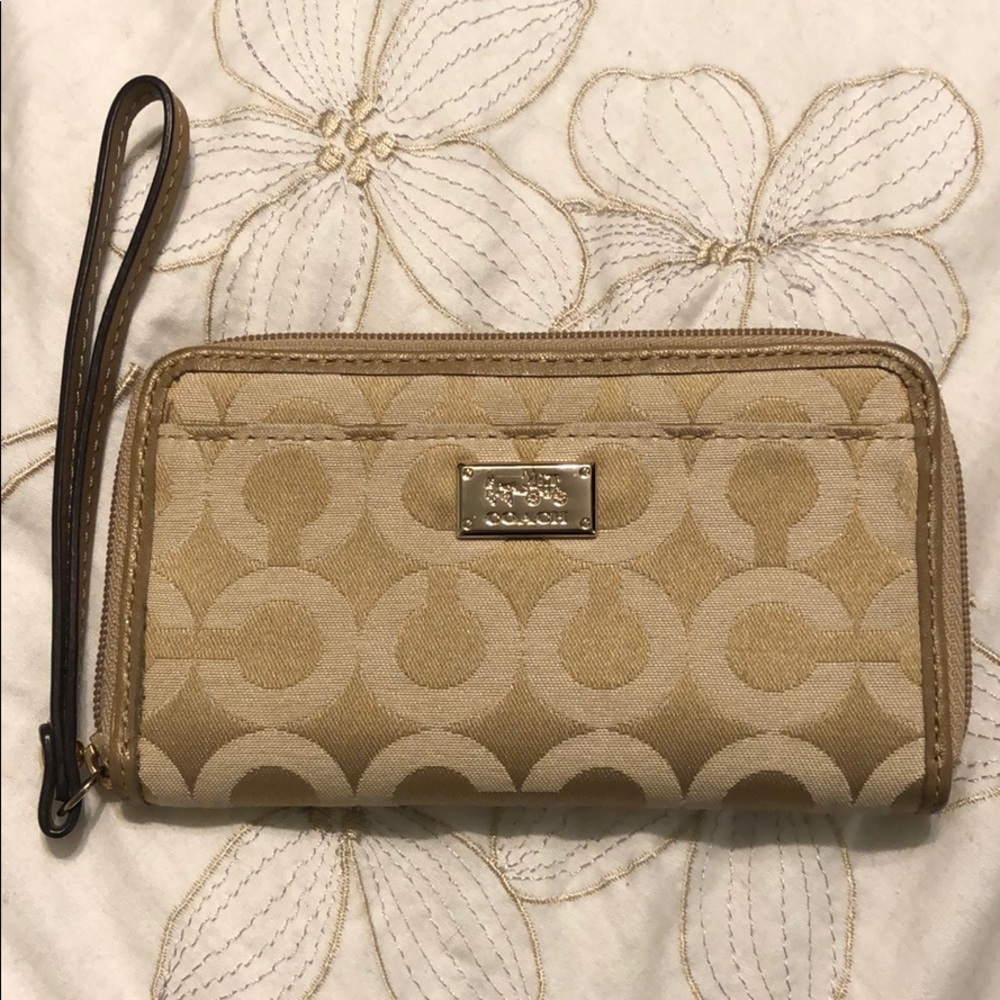 Coach wristlet